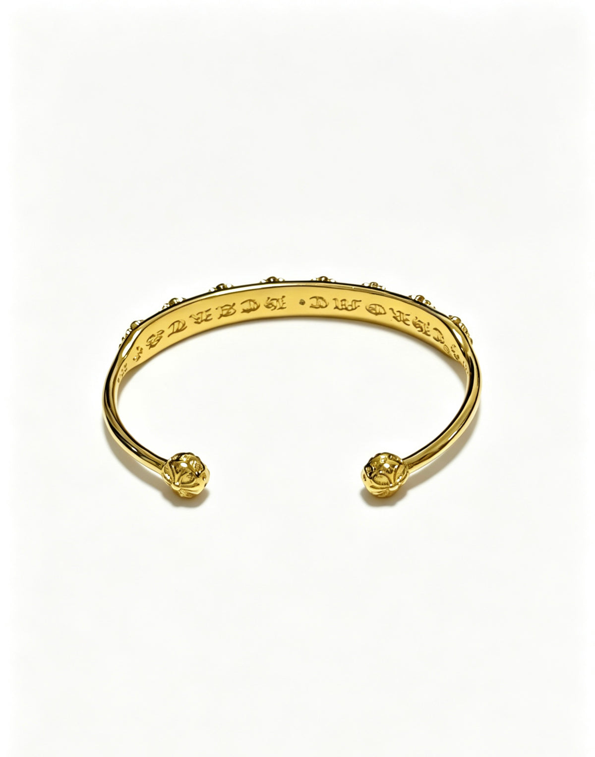 Cross Statement Bracelet in Metal-Tone – Design 02 styled product view
