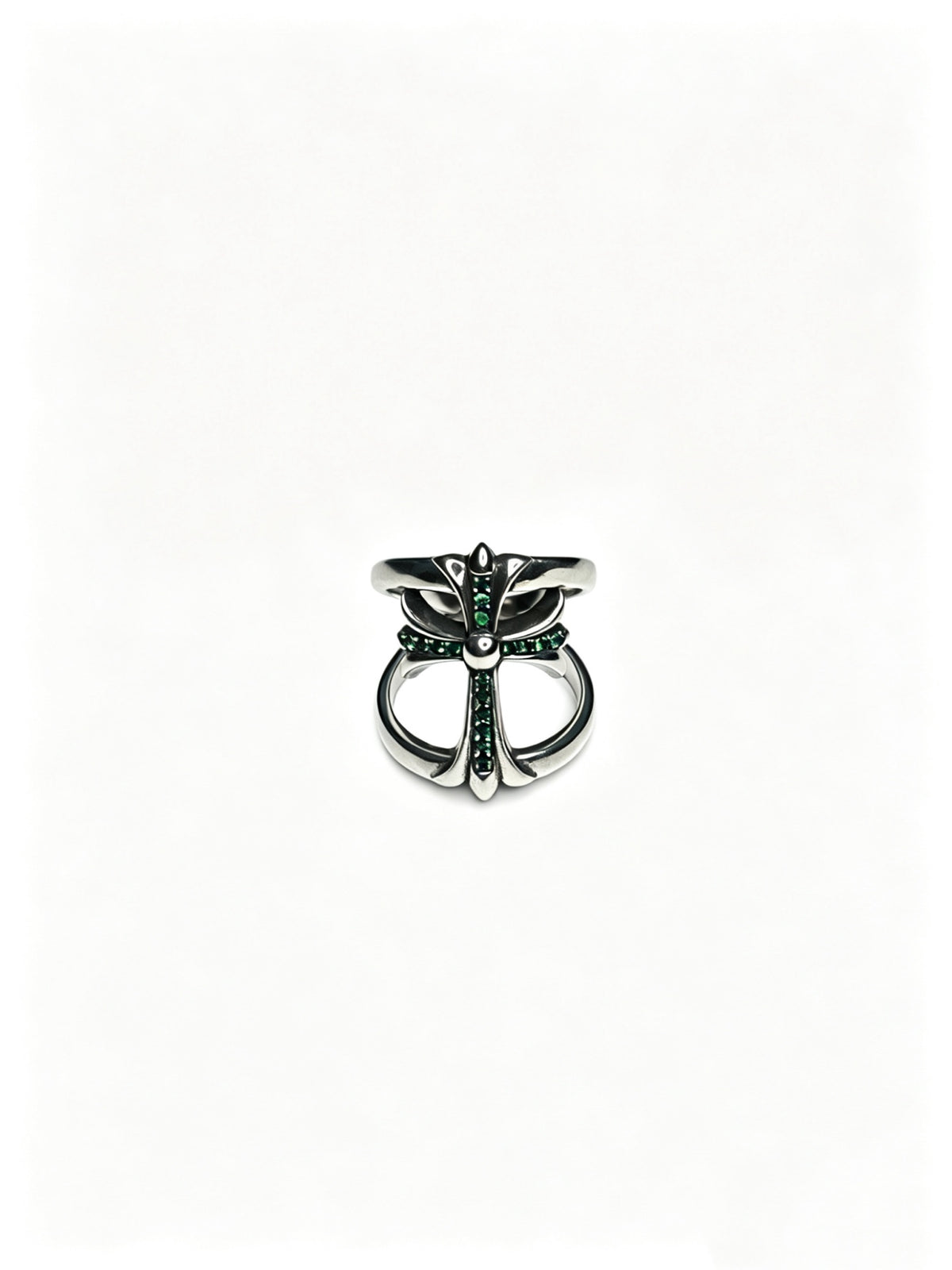 Cross Statement Ring in Metal-Tone – Design 12 main product view