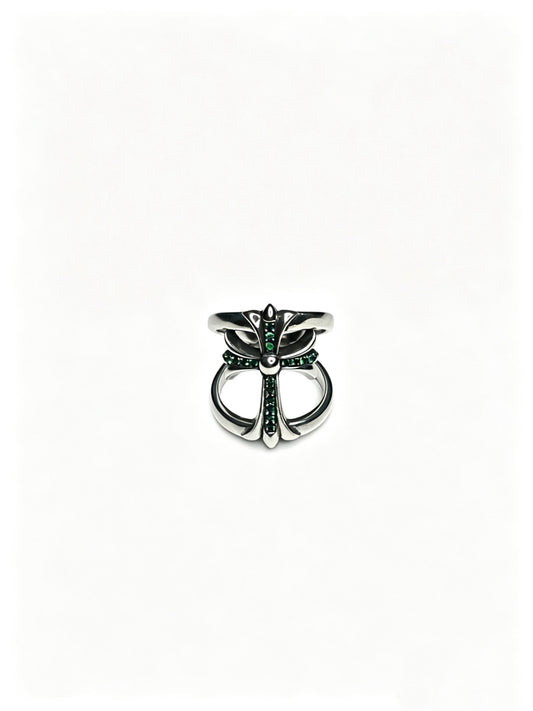Cross Statement Ring in Metal-Tone – Design 12 main product view