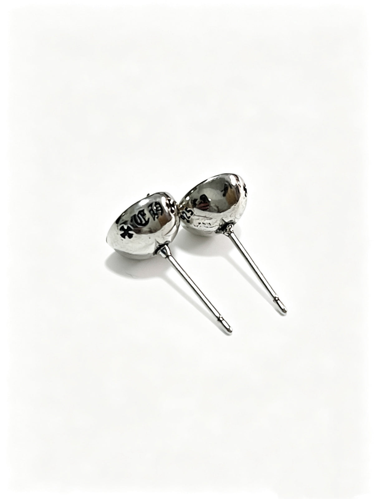 Cross Statement Earrings in Metal-Tone – Design 03 front product view