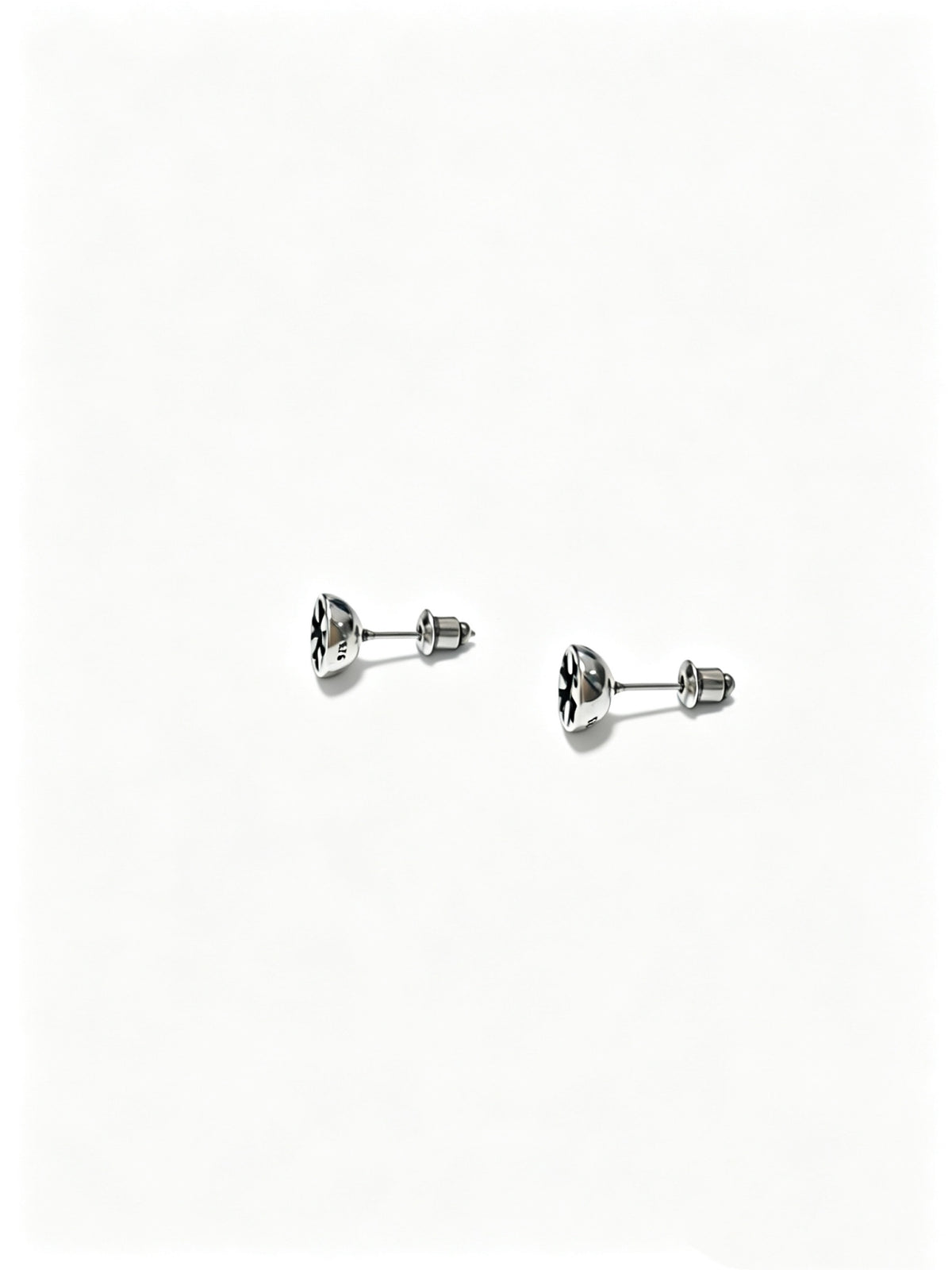Cross Statement Earrings in Metal-Tone – Design 13 close-up detail