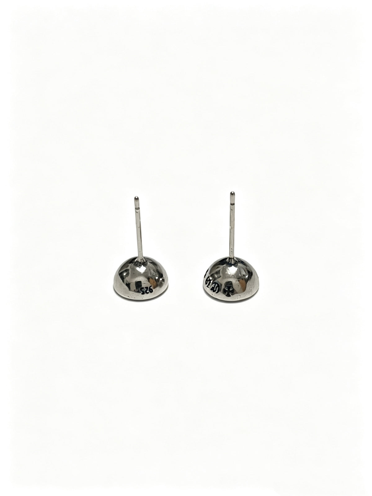 Cross Statement Earrings in Metal-Tone – Design 13 side detail