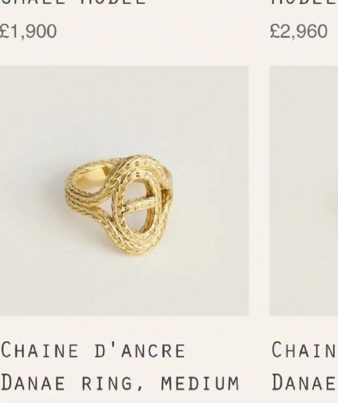 Toggle Statement Ring in Polished Metal-Tone – Toggle Detail – Design 003 main product view