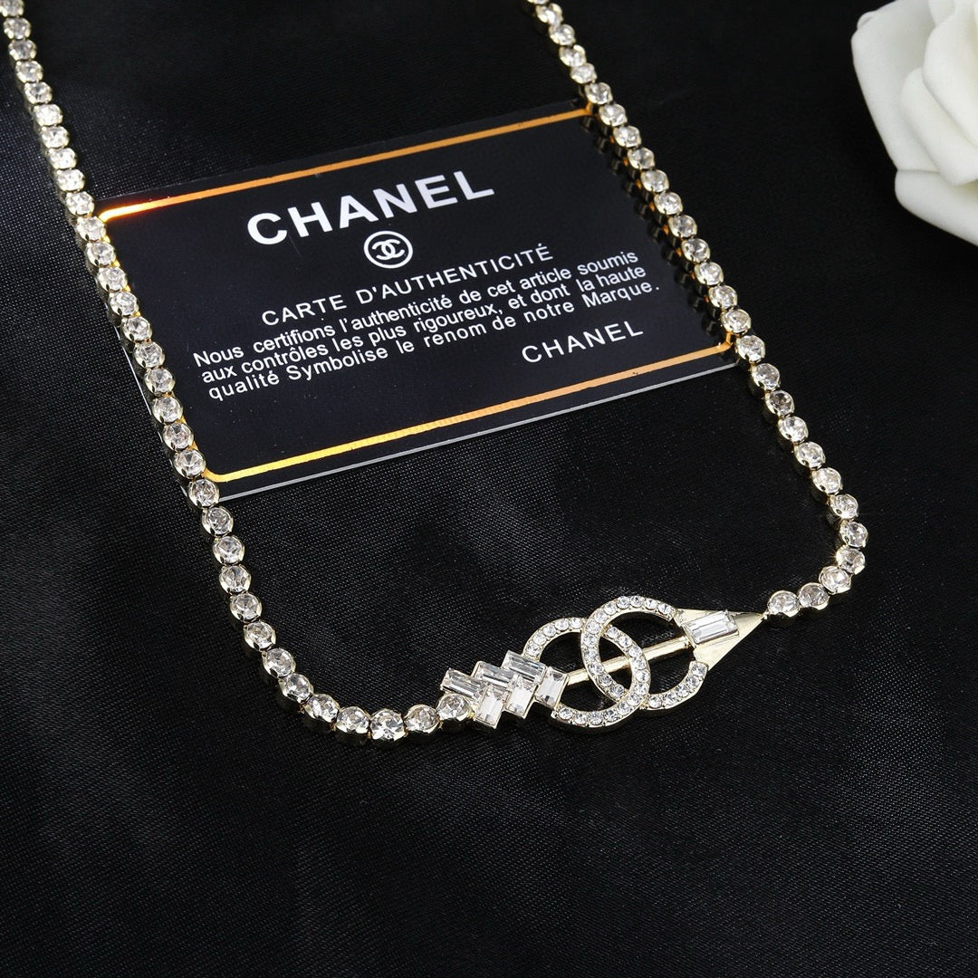 Signature Emblem Jewelry Accessory in Polished Metal-Tone – Design 015 side detail