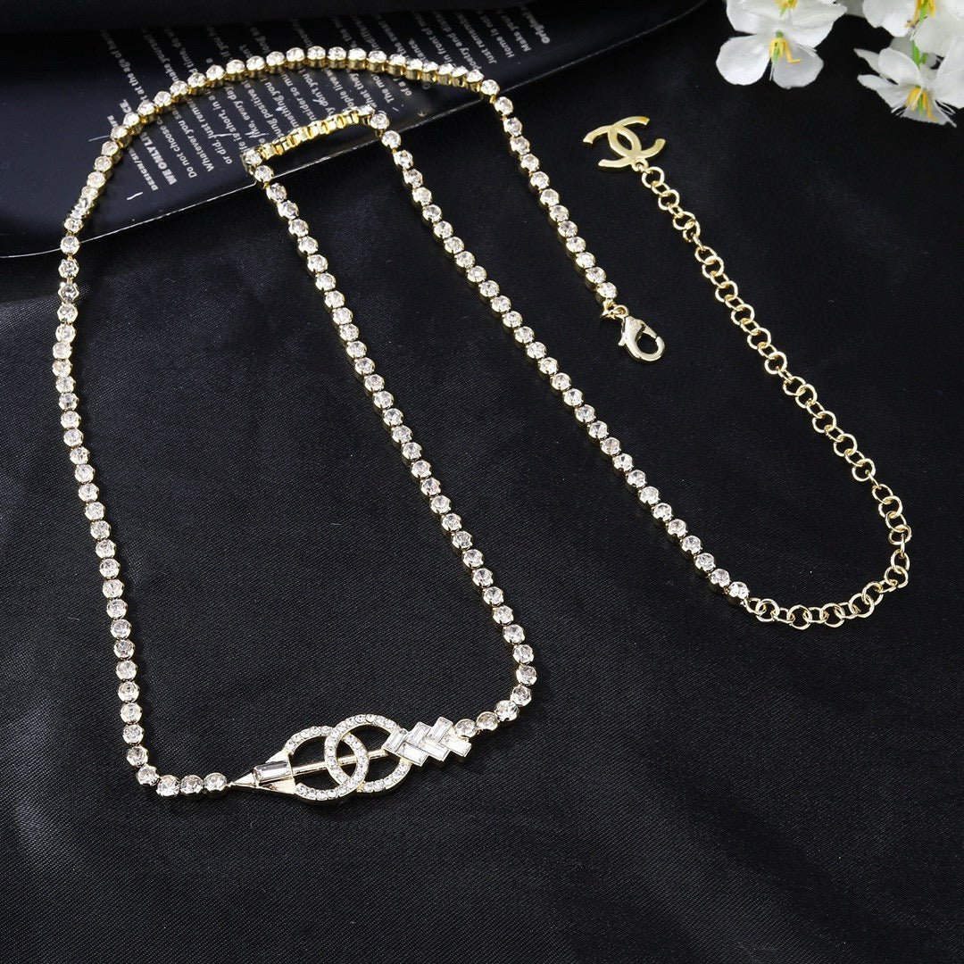 Signature Emblem Jewelry Accessory in Polished Metal-Tone – Design 015 main product view