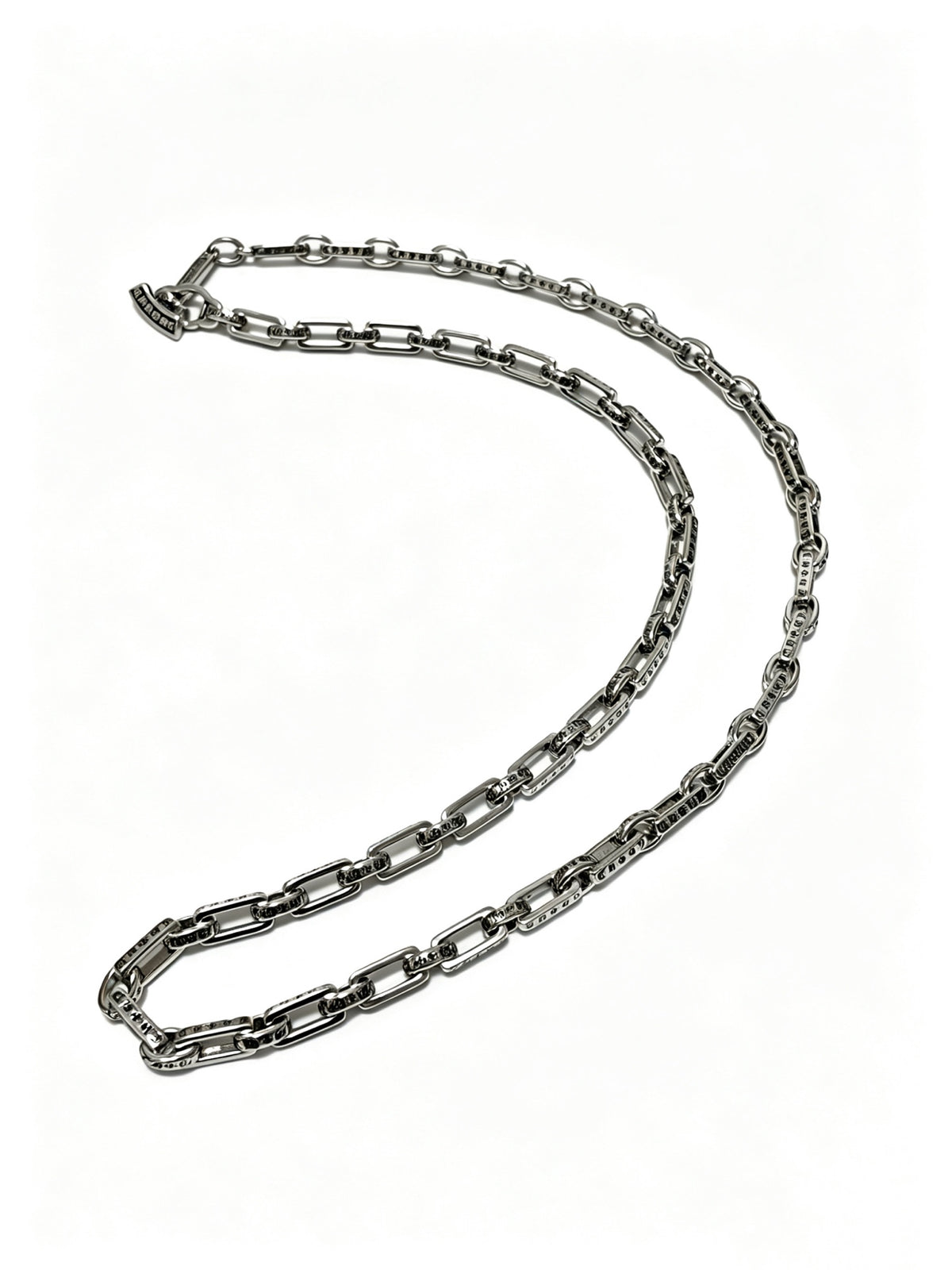 Signature Emblem Pendant Necklace in Polished Metal-Tone – Design 025 main product view