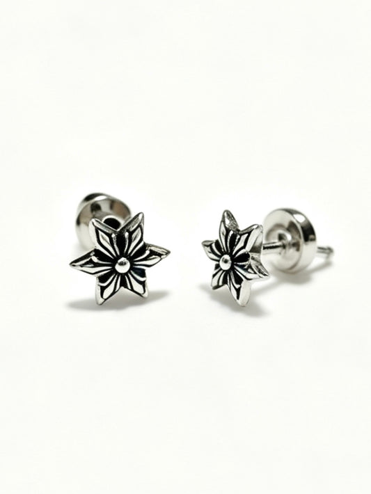 Cross Statement Earrings in Metal-Tone – Design 05 main product view