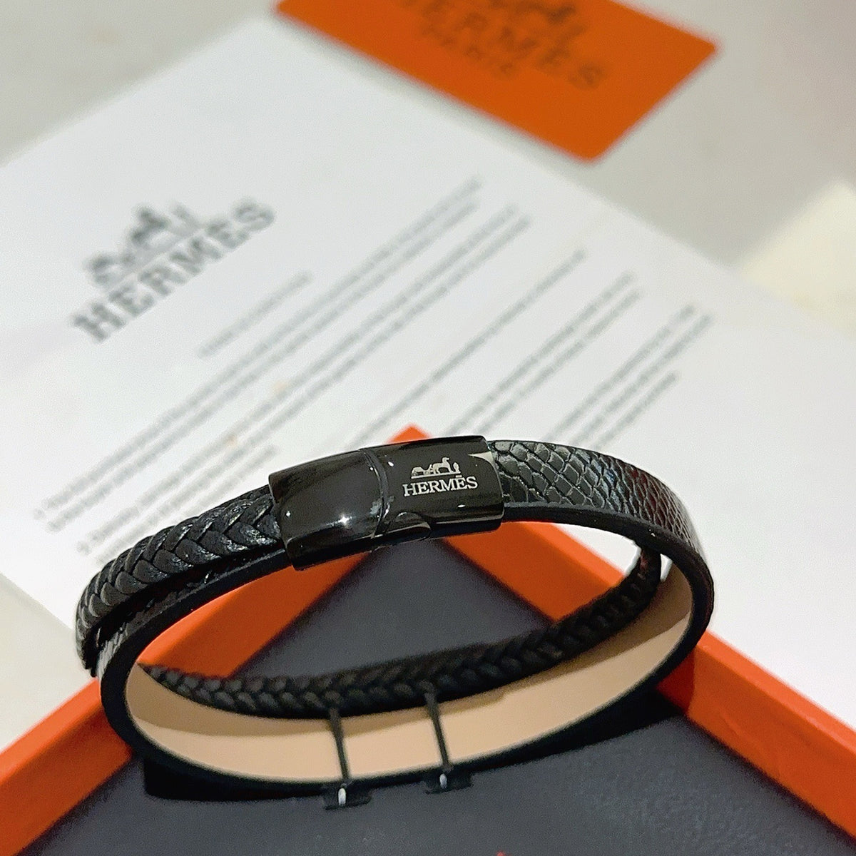 Horse Bangle in Gold-Tone – Design 012 styled product view