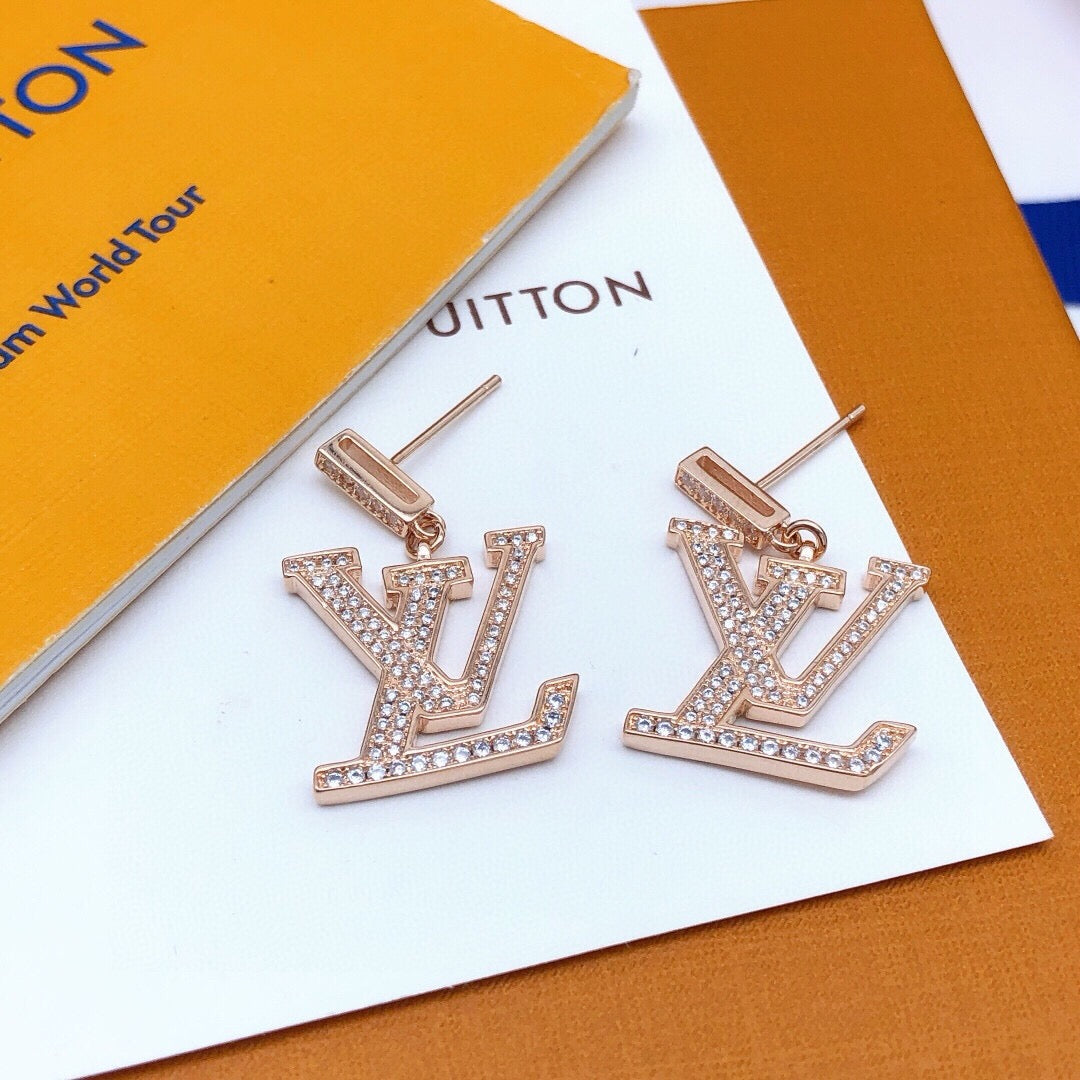 Geometric Emblem Pendant in Rose-Gold-Tone front product view