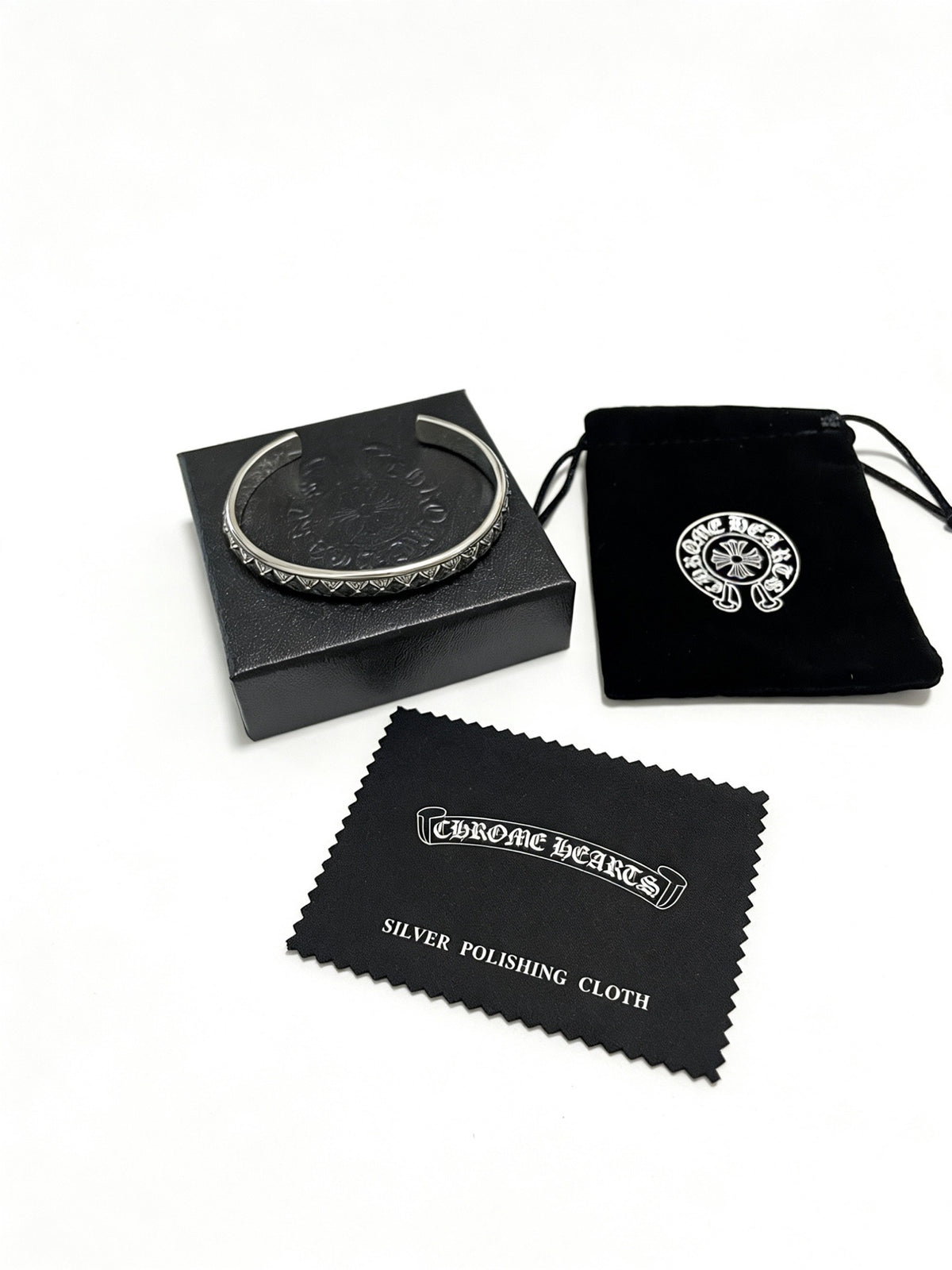 Cross Statement Bracelet in Metal-Tone – Design 06 styled product view