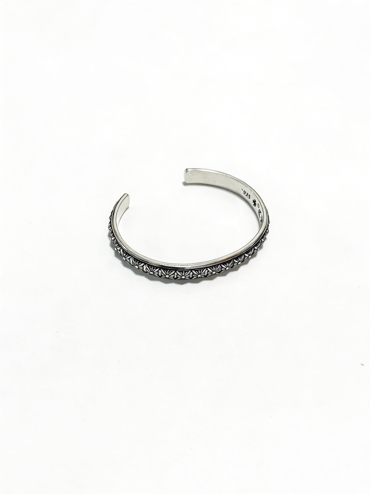 Cross Statement Bracelet in Metal-Tone – Design 06 front product view