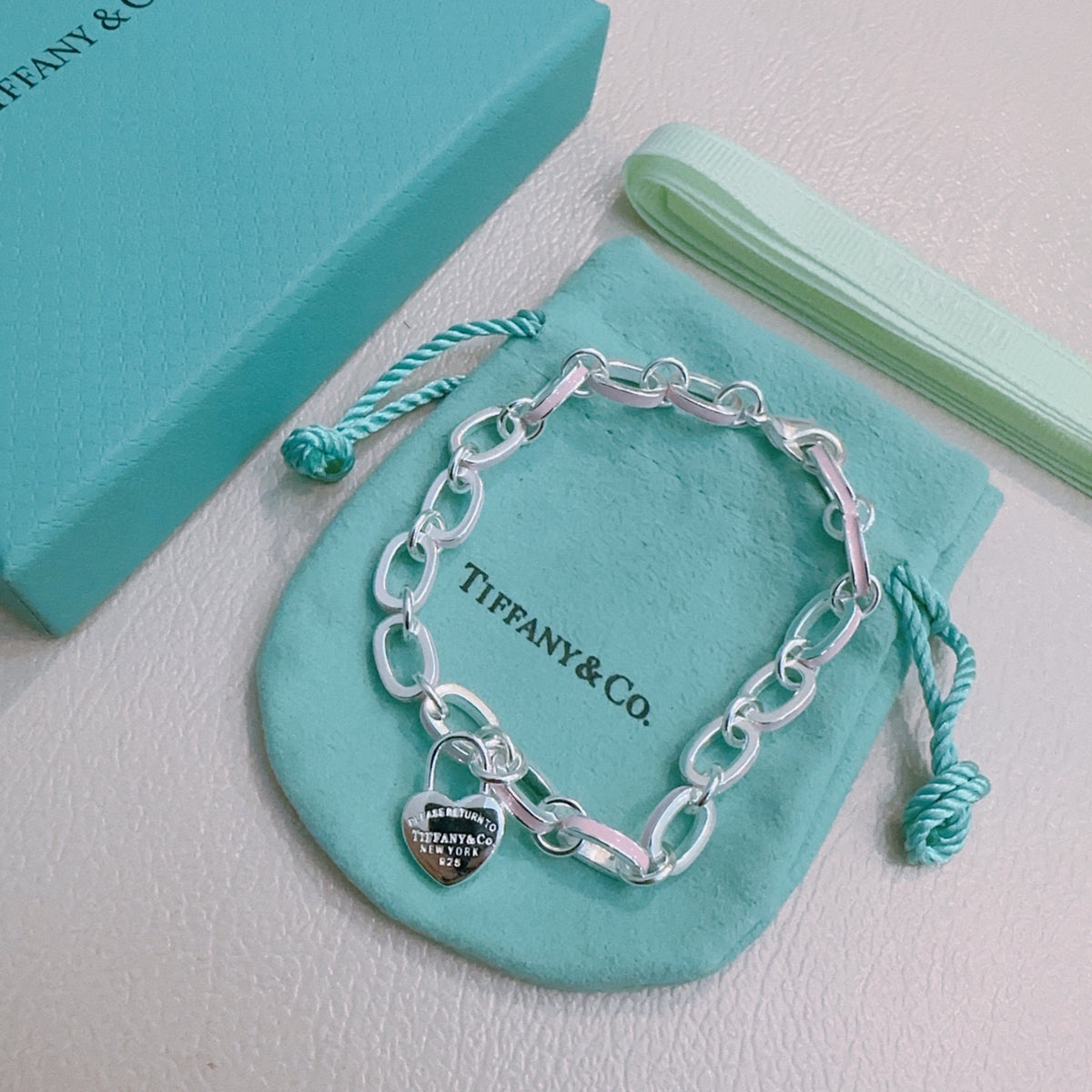 Signature Motif Bracelet in Silver-Tone – Vintage Detail – Design 16 front product view