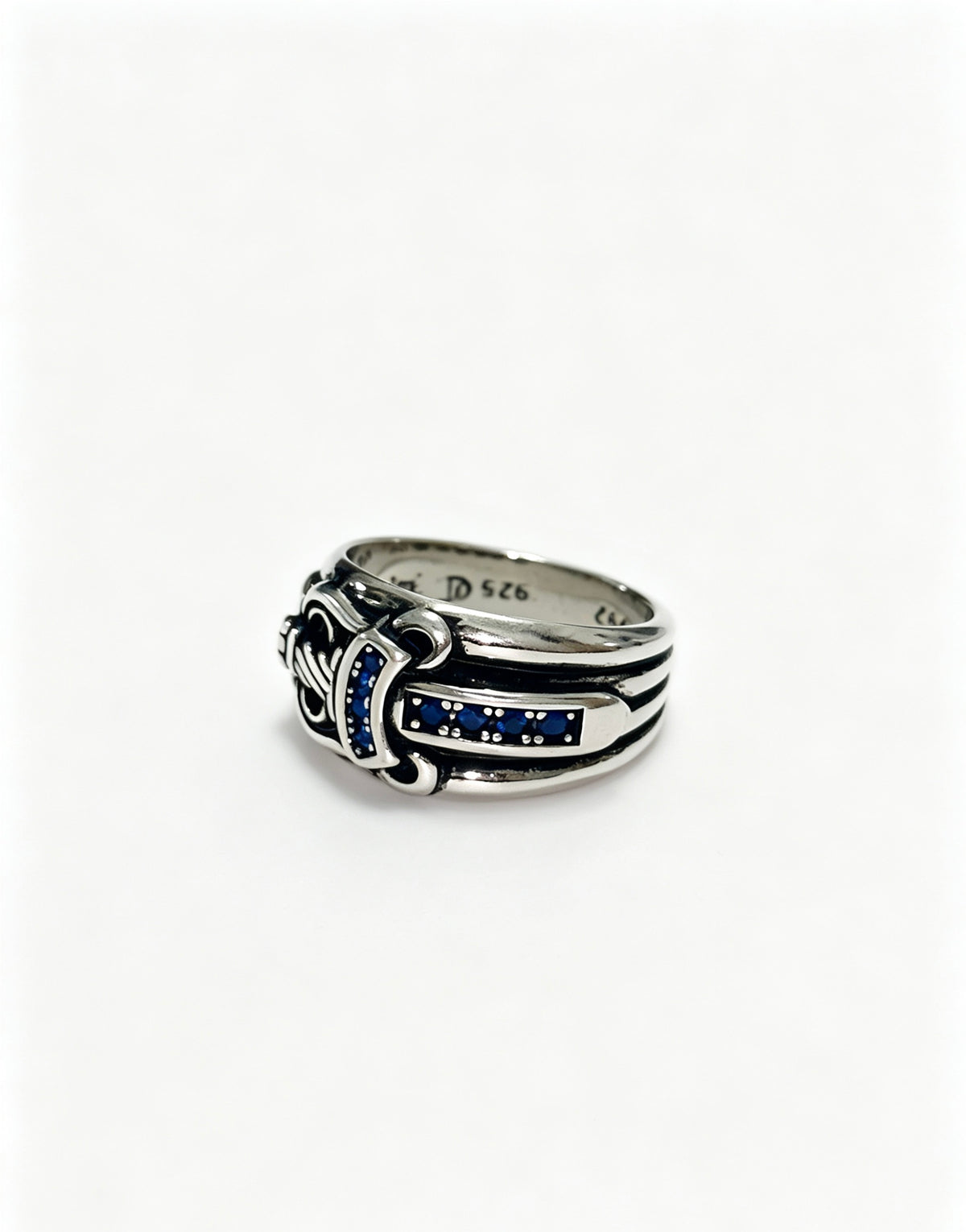 Cross Statement Ring in Metal-Tone – Design 09 main product view