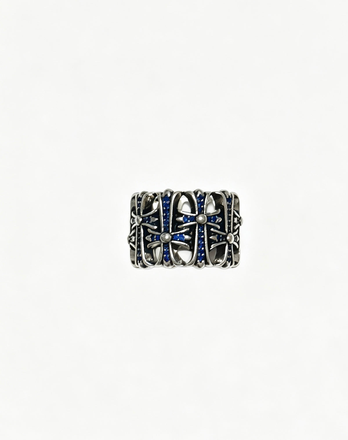 Cross Statement Ring in Metal-Tone – Design 04 main product view