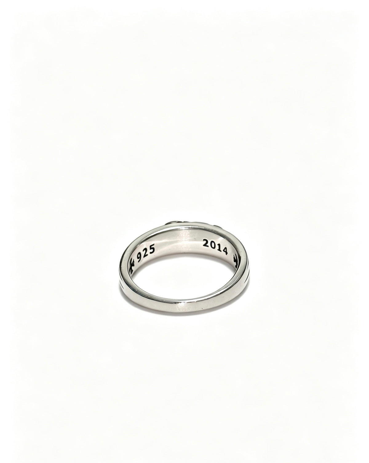 Cross Statement Ring in Metal-Tone – Design 02 front product view