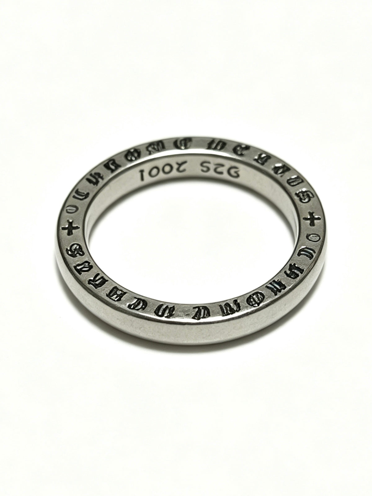 Cross Statement Ring in Metal-Tone – Design 01 front product view