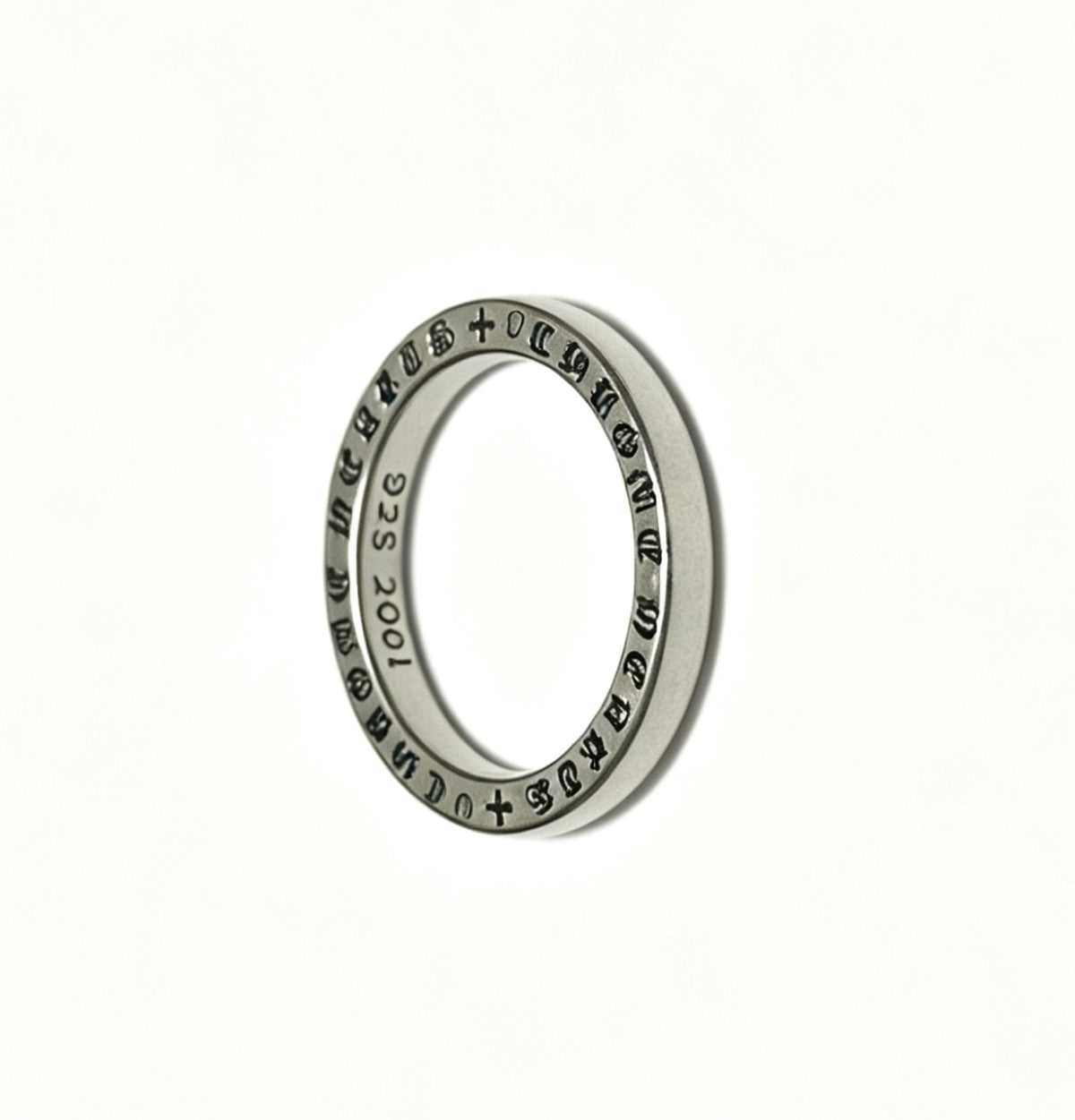 Cross Statement Ring in Metal-Tone – Design 01 styled product view
