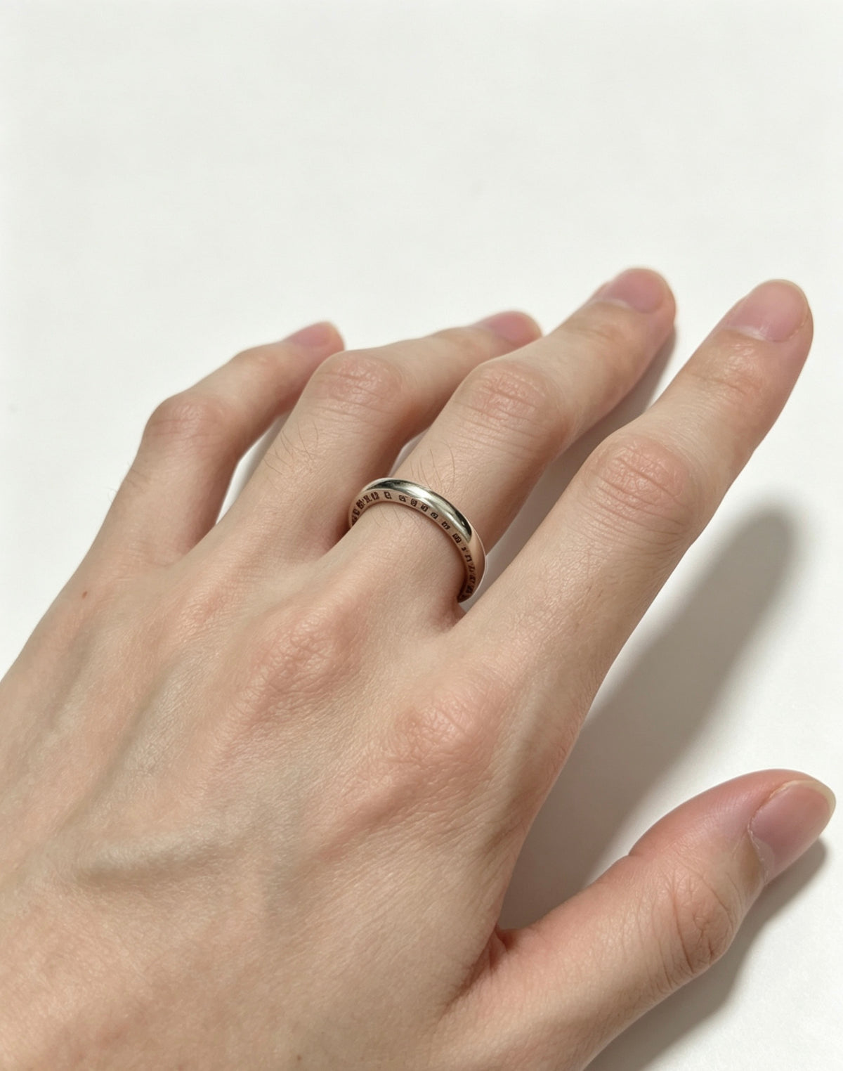 Cross Statement Ring in Metal-Tone – Design 01 front product view