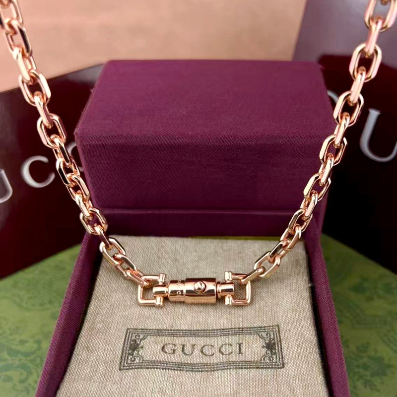Lock Bracelet in Polished Metal-Tone styled product view
